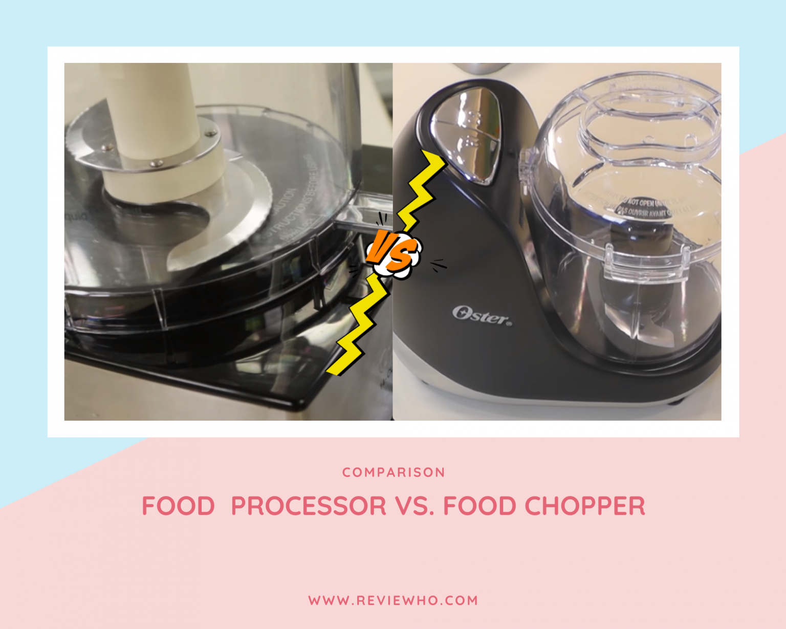 Difference Between Food Processor And Food Chopper | Reviewho