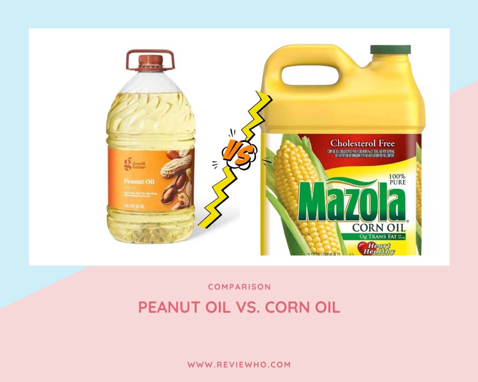 Difference Between Peanut Oil And Corn Oil